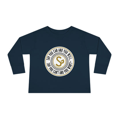 Inspirational Toddler Long Sleeve Tee