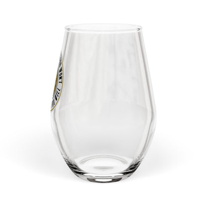 Stemless Wine Glass - 'Say You Can And You Will' Motivational Logo 11.75oz
