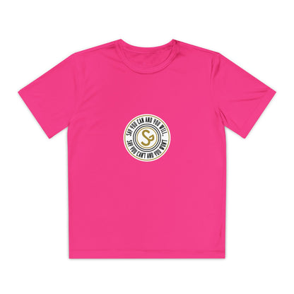 Youth Competitor Tee - "Say You Can and You Will"