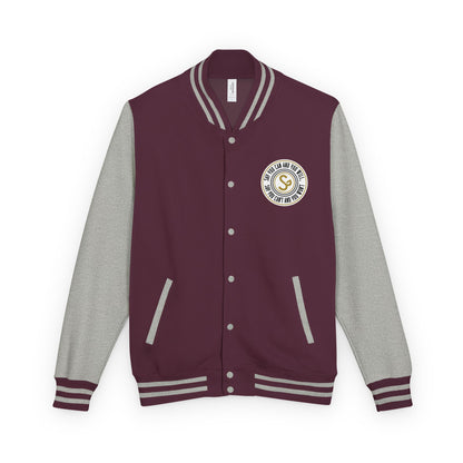 Letterman Jacket - Retro School Crest Varsity Jacket