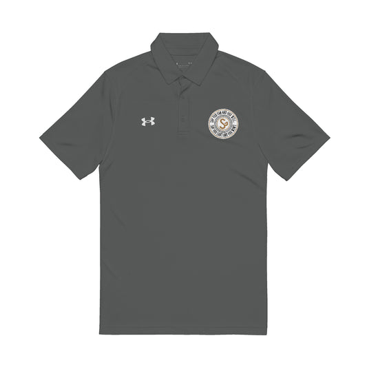 Embroidered Men's Performance Polo — "Say You Can and You Will" Crest