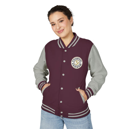 Letterman Jacket - Retro School Crest Varsity Jacket