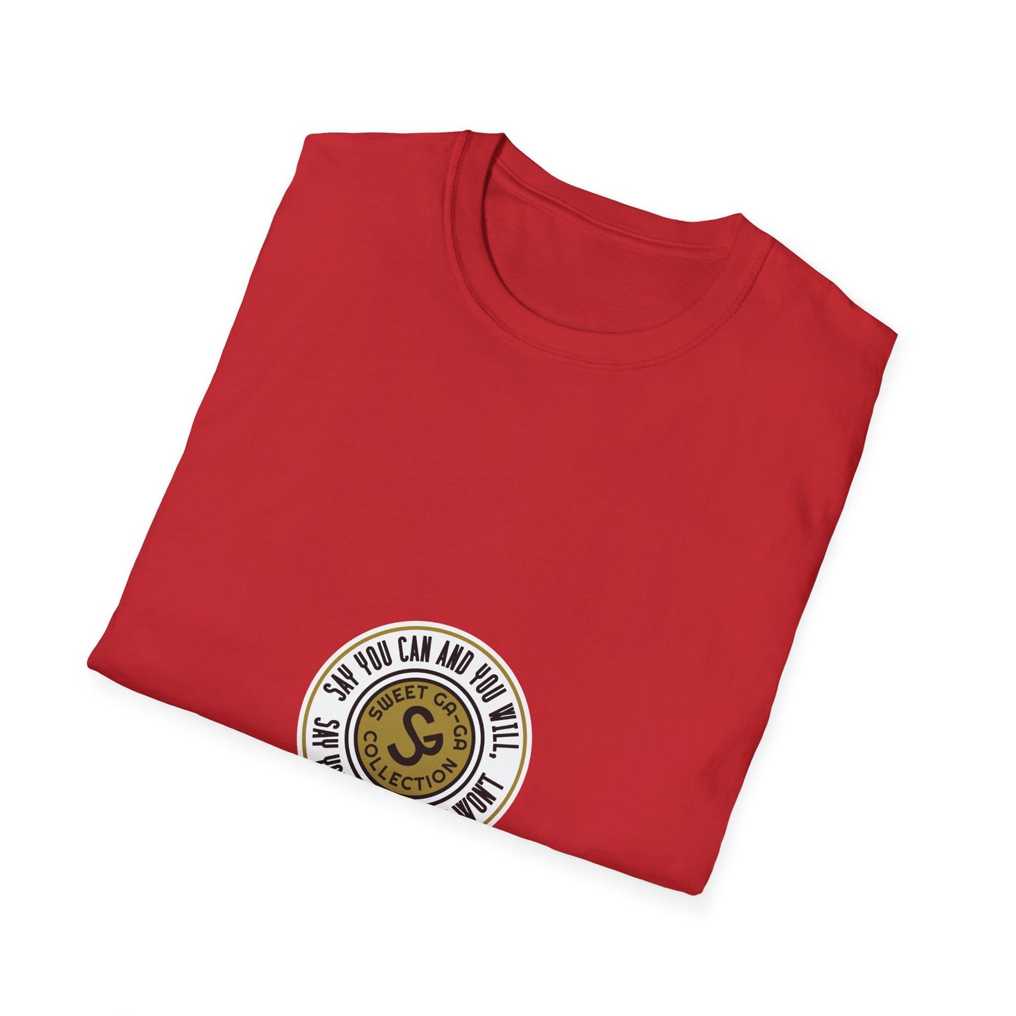Vintage Seal Graphic T-Shirt — 'SS' Round Emblem Logo