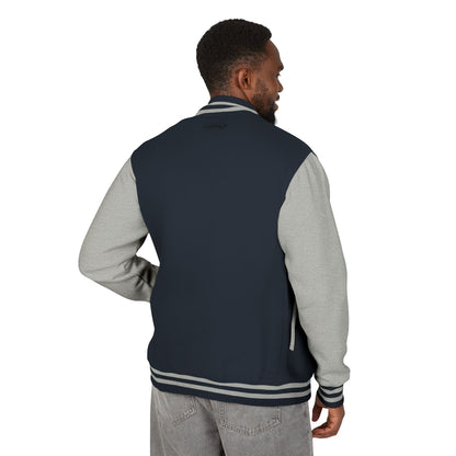 Letterman Jacket - Retro School Crest Varsity Jacket