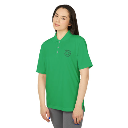 adidas Unisex Performance Polo -"Say You Can and You Will"