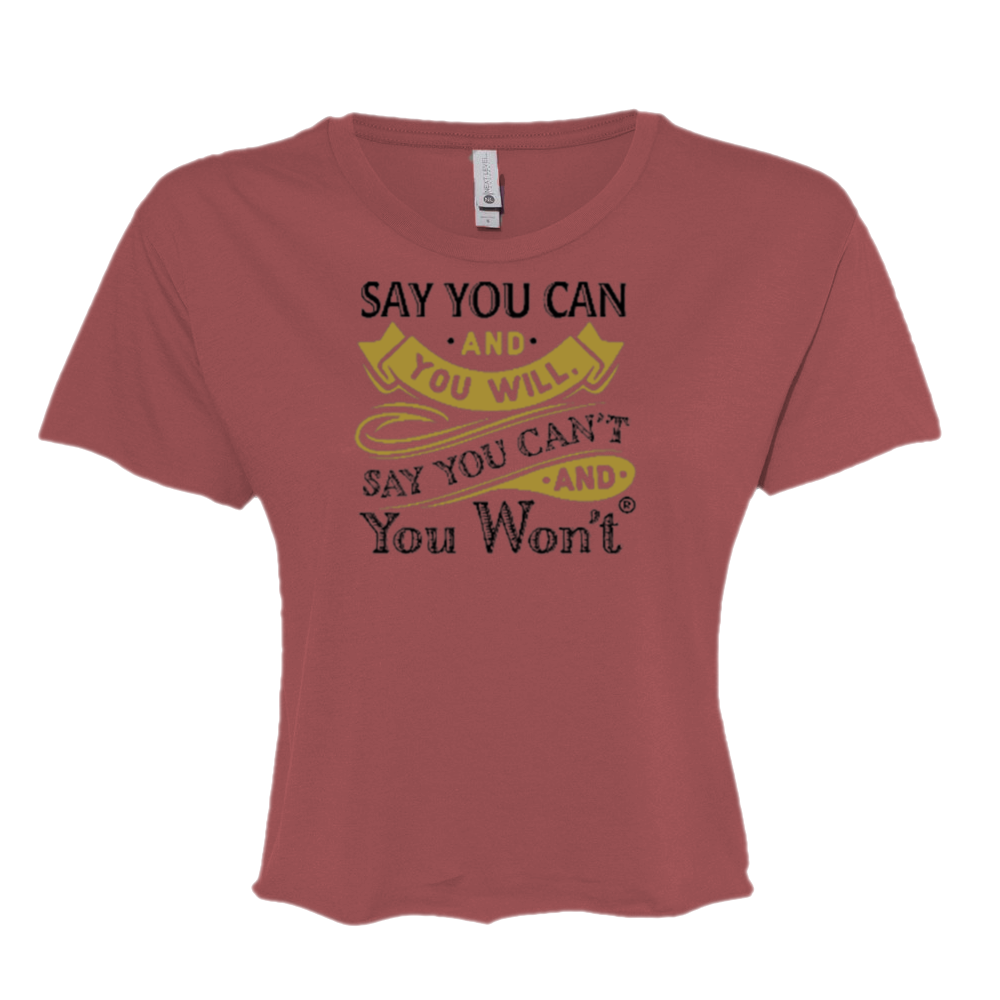 Say You Can Festival Women's Cali Crop