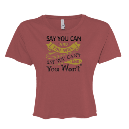 Say You Can Festival Women's Cali Crop