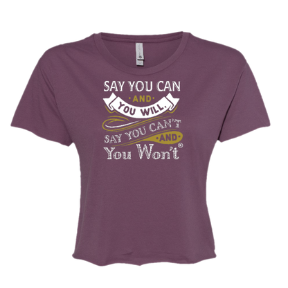 Say You Can Festival Women's Cali Crop