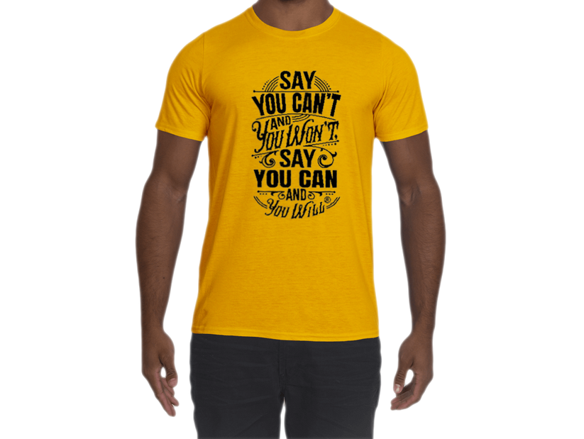 Say you Can Performance T-Shirt