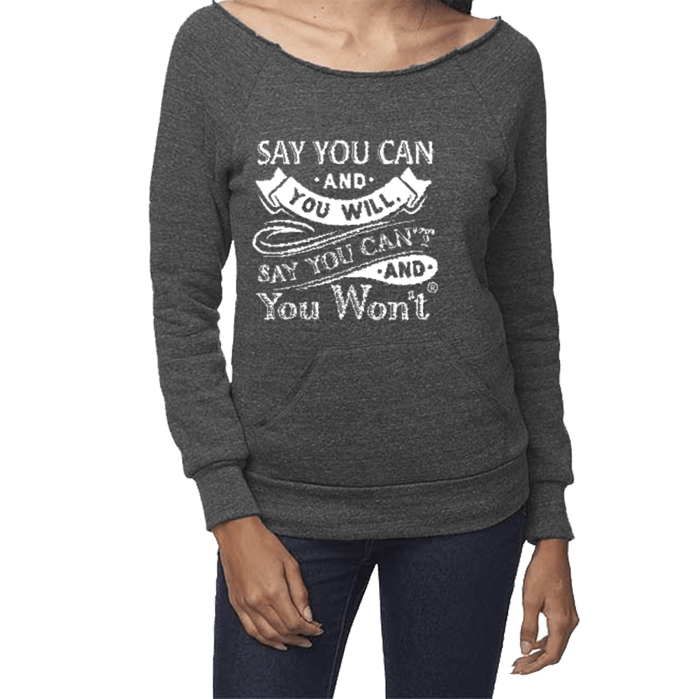 Say you Can Fleece Raglan T-Shirt