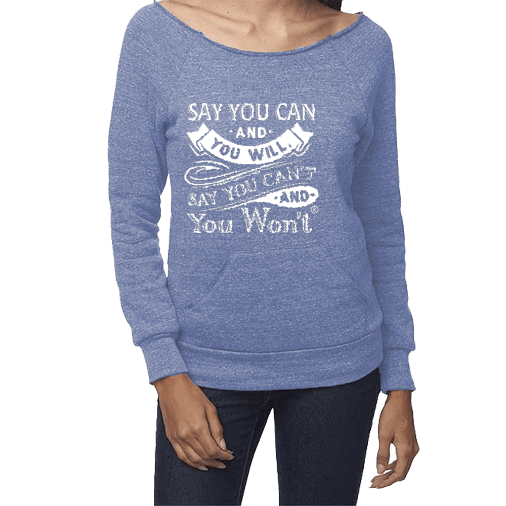 Say you Can Fleece Raglan T-Shirt