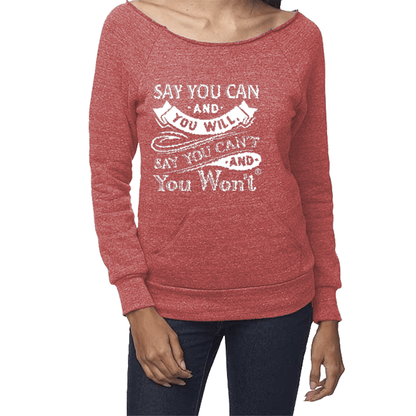 Say you Can Fleece Raglan T-Shirt